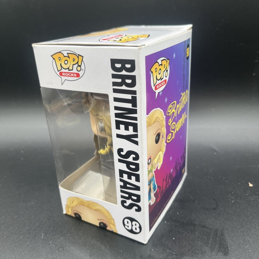 Funko Pop! Rocks: Britney Spears #98 New In Box - Picture 7 of 16